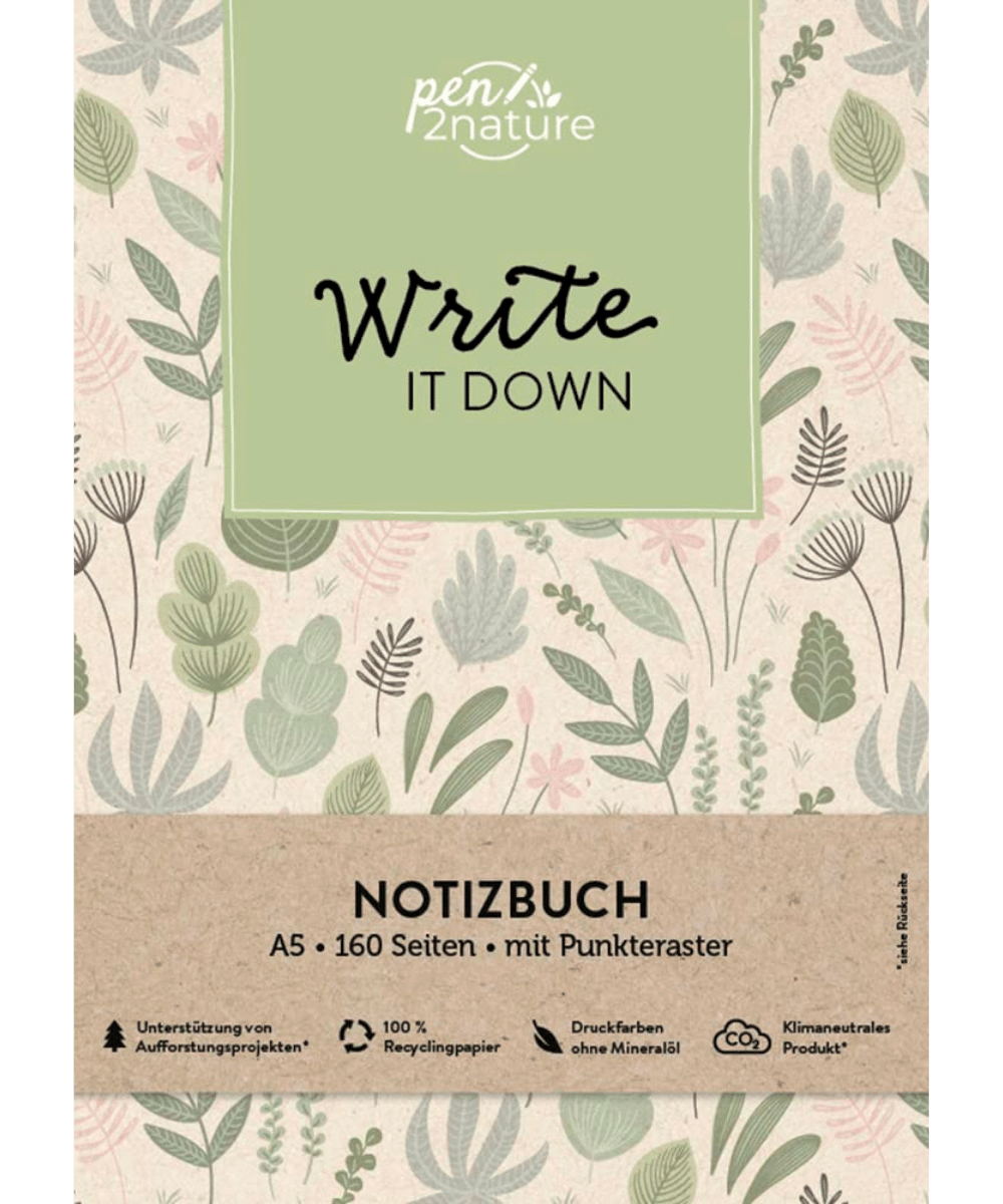 Write It Down - Notizbuch A5